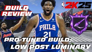 BEST BUILD NBA 2K25: BUILD REVIEW- PRO-TUNED LOW POST LUMINARY JOEL EMBIID! BEST BIG MAN BUILD 2K25?