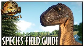 Species Field Guide: Velociraptor | Jurassic World Evolution 2