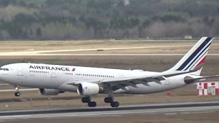 Crisp Air France A330 Landing at IAH