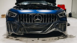 Zabalili jsme předek a boky Mercedesu AMG GT 63 S 4-door do ochranné PPF fólie