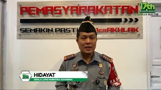 Ucapan HUT#korankaltim ke 17 dari KEPALA LAPAS NARKOTIKA SAMARINDA