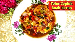 Masak Telor Ceplok kuah Kecap..Mudah dan Cepat memasaknya..!!!