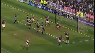 Newcastle 1-1 Aston Villa (2002-03)