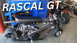 When you build a RASCAL GT mini bike from GoPowerSports