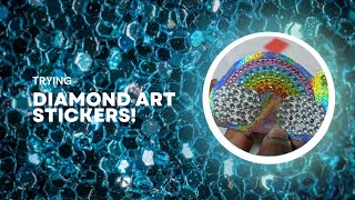 Beginner Friendly Diamond Art Stickers!