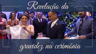 Revelação de Gravidez na cerimônia de Casamento - Judoca Felipe Kitadai e Cintia | MagiCelebrante