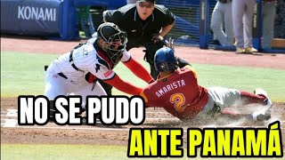 Venezuela tropieza contra Panamá en la Premier 12 por esta razón