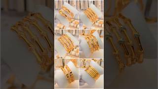 22k Gold Bangles design 2024 #goldjewellery #shortvideo #trending