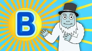 The Letter B Song | The Alphabetti Yeti | Learn Your ABC's