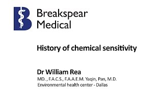 Dr Bill Rea | History of chemical sensitivity