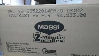 maggi k box ki bana di dholki