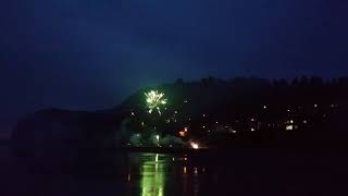 4th of July fireworks, Oceanside Oregon