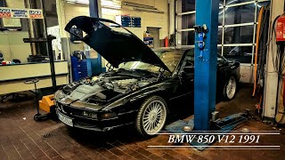 BMW 850i V12 1991 Test drive  #bmw #luxury