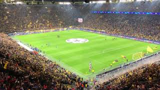 You’ll never walk alone You’ll never walk Borussia Dortmund fans UCL vs FC Barcelona 17.9.19 r.