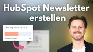 Newsletter in HubSpot erstellen | E-Mail Marketing