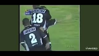 Galo 2 x 0 Boca Juniors pela semifinal da Mercosul em 2000.