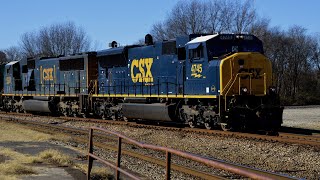 Lots of Train Action on a Weekend Railfanning Decatur, AL - 12-15 - 12-17-23