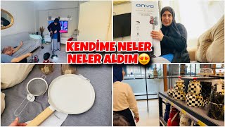 ANNEM ŞARJLI SÜPÜRGE ALDI-YENİ AÇILAN YERE GİTTİK-PAMUKLARI VERDİM