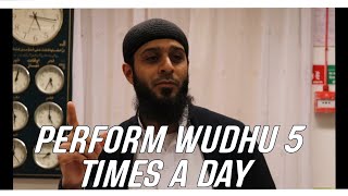 Advice about the Corona Virus - Perform wudhu 5 times a day. By Imam Ebrahim Surti of Noor Ul Islam