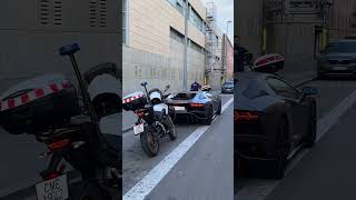 Lamborghini Aventador PULLED OVER by POLICE #short #shorts #viral #police #lambopolice #lambo