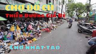 Khám Phá Thiện Đường Chợ Đồ Cũ Quá Rẻ Ở Chợ Nhật Tảo Tại Quận 10