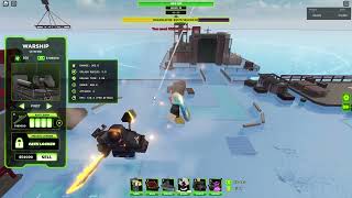 Warship DESTROYS the Eradicator!  | TDX | Roblox