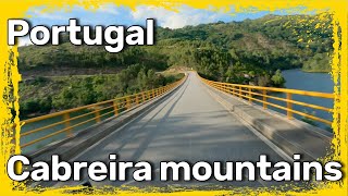 Best motorcycle roads of Portugal - Cabreira mountains - motorcycle touring in Europe