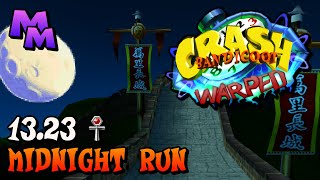 Crash Bandicoot: Warped - Midnight Run - 13.23 [NTSC PB]