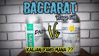 Parfum Baccarat Bibit parfum parfex vs essences