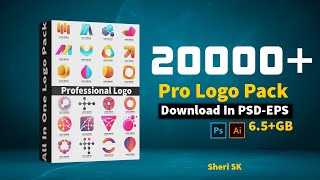 20000+ Logo Mega Bundle Templates Download In PSD And EPS AI Files Logo Mega Pack Download Sheri Sk