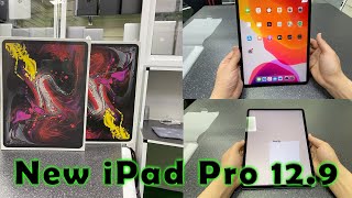 4k Unboxing New iPad Pro 12.9 3rd Generation 2020 2019  A12X Bionic chip with 64-bit architecture