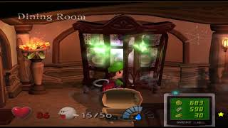 (No Commentary) - Luigi's Mansion - Area #3 (Hidden Mansion, PAL, 2001)