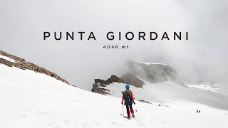 Punta Giordani - 4046 mt - Alpinismo sul Monte Rosa