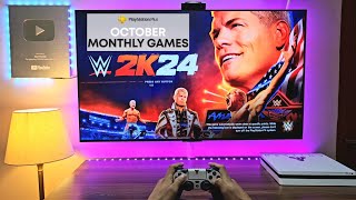 WWE 2K24 (PS4) PS+ Free to Play October 2024