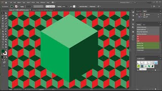 Изометрия/Иллюстратор. Построение базовых фигур: куб