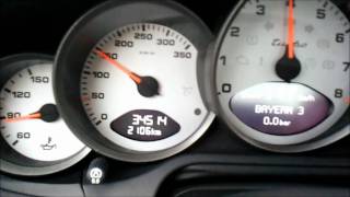 Porsche 997 911 Turbo acceleration in 6.9s Performance Box 60 - 130 mph Beschleunigung 100 - 200 kmh