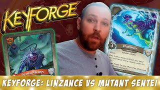 Keyforge Tutorial Playthrough: Linzance vs. Mutant Sentei