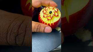 Apple carving | carving |Fruit carving🥭 #youtubeshorts #trending #shorts