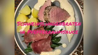 Thermomix Schweinefilet in Pfeffer-Rahm-Sauce