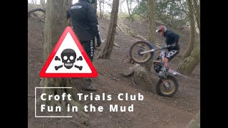 Croft Trials  - Muddy Gullies