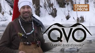 Chasse tardive du canard et de la corneille dans la neige - QVO saison 8