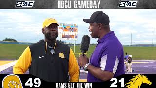 Albany State vs Kentucky State Postgame Interview  | HBCUGameDay.com