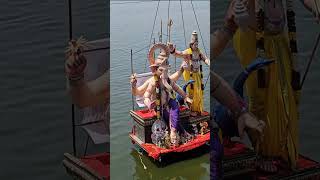 Ganesh visarjan #ganeshchaturthi #shorts #ganeshvisarjan #trending #ganeshnimajjanam #youtubeshorts