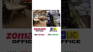 Zomato office v/s Lic office #viral #zomato #lic #tranding #trandingshorts #shortsfeed #shorts#short