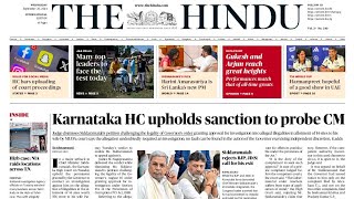 The Hindu Newspaper Analysis | 25 September 2024 Current Affairs Today | Daily Current Affairs #UPSC