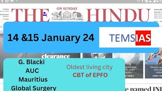 14 & 15 The Hindu Newspaper Analysis