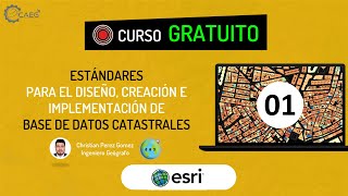 🌎 Curso ¡GRATIS! Diseño de Base de Datos Catastrales #01 | CAEG