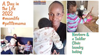 Day in the Life 2022! Mommy with a Newborn & Toddler //petitemama