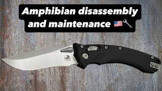 How to disassemble and maintain your Microtech amphibian 🇺🇸🔧