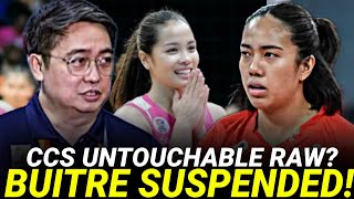 Petro Gazz' Marian Buitre SUSPENDIDO na sa PVL! Creamline FAVORITE ng Management? Umani ng Batikos!